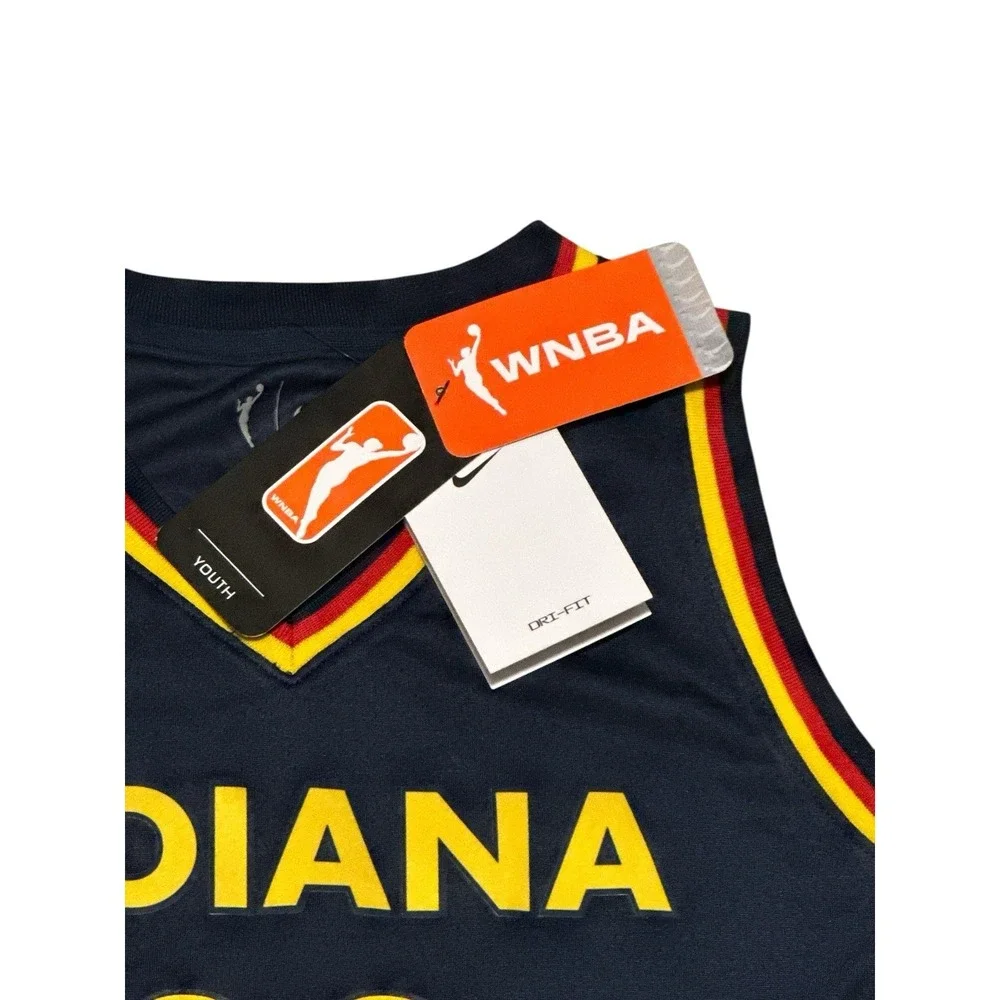 WNBA Caitlin Clark #22 Indiana Fever Nike Explorer Youth Jersey Size L 14/16 NWT